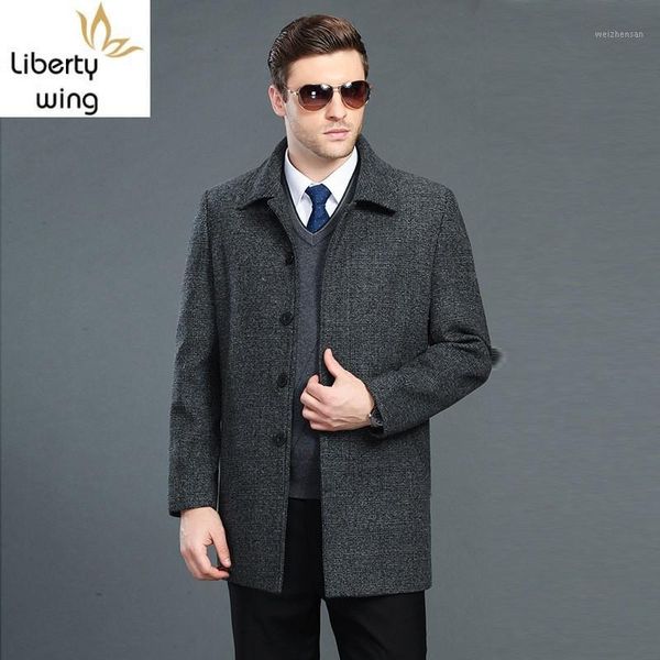 2020 new winter mens long woolen fashion solid single breasted coats business lapel collar outerwear plus size s-5xl1, Black
2020 new winter mens long woolen fashion solid single breasted coats business lapel collar outerwear plus size s-5xl1, Black