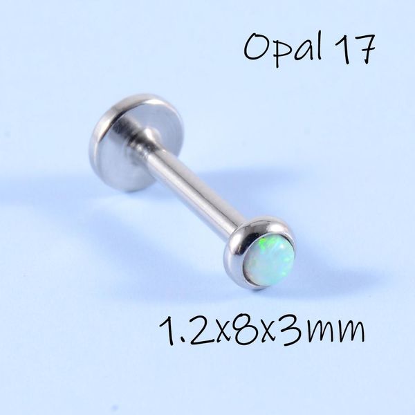surgical steel internally threaded lip ring 16g opal ear tragus helix earring cheek piercing ring dimple puncture jewelry q sqcoas, Silver
surgical steel internally threaded lip ring 16g opal ear tragus helix earring cheek piercing ring dimple puncture jewelry q sqcoas, Silver