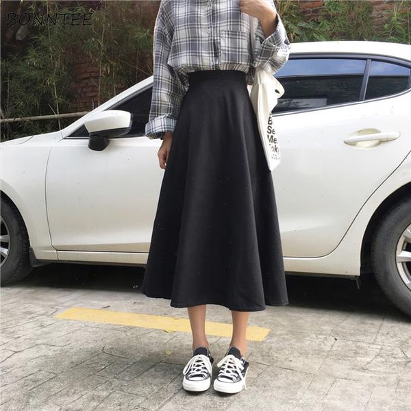 skirts women 2021 new retro solid high waist ladies long a line skirt all match korean style leisure womens elegant daily trendy, Black
skirts women 2021 new retro solid high waist ladies long a line skirt all match korean style leisure womens elegant daily trendy, Black