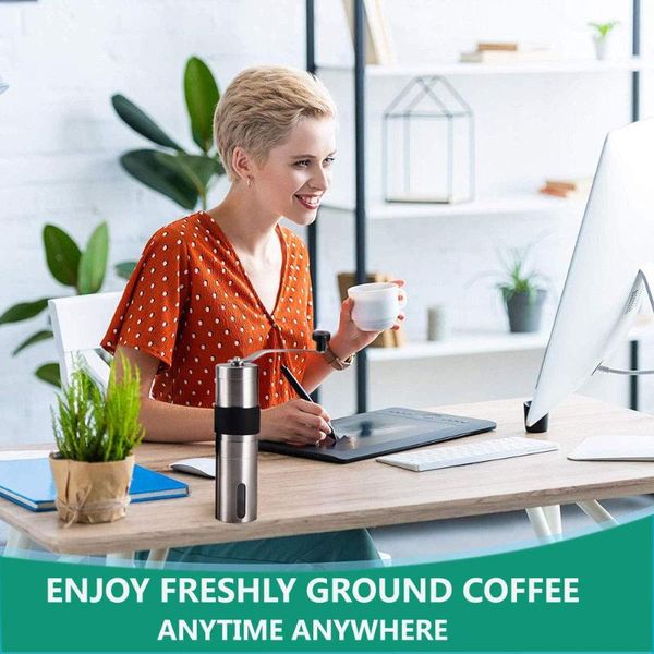 manual coffee grinder stainless steel multifunction beans and cereals mini portable home coffee milling machine
manual coffee grinder stainless steel multifunction beans and cereals mini portable home coffee milling machine