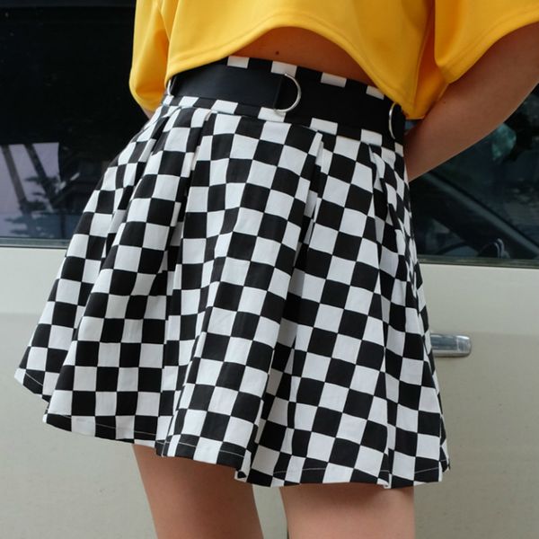 merry pretty korean style pleated plaid skirts womens high waisted checkered skirt harajuku dancing sweat short mini skirts girl q1209, Black
merry pretty korean style pleated plaid skirts womens high waisted checkered skirt harajuku dancing sweat short mini skirts girl q1209, Black