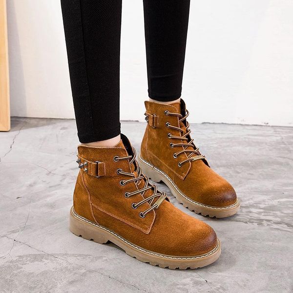 ankle round toe low women boots solid fashion punk motorcycle concise retro lace up shoes1, Black
ankle round toe low women boots solid fashion punk motorcycle concise retro lace up shoes1, Black