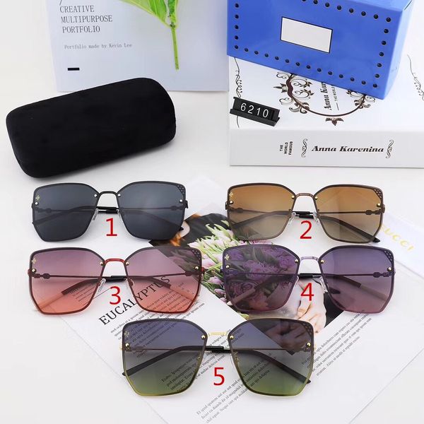 five colors fashion men and women aviator sunglasses luxurys designers sunglasses driving polarized glasses with box 6210, White;black
five colors fashion men and women aviator sunglasses luxurys designers sunglasses driving polarized glasses with box 6210, White;black