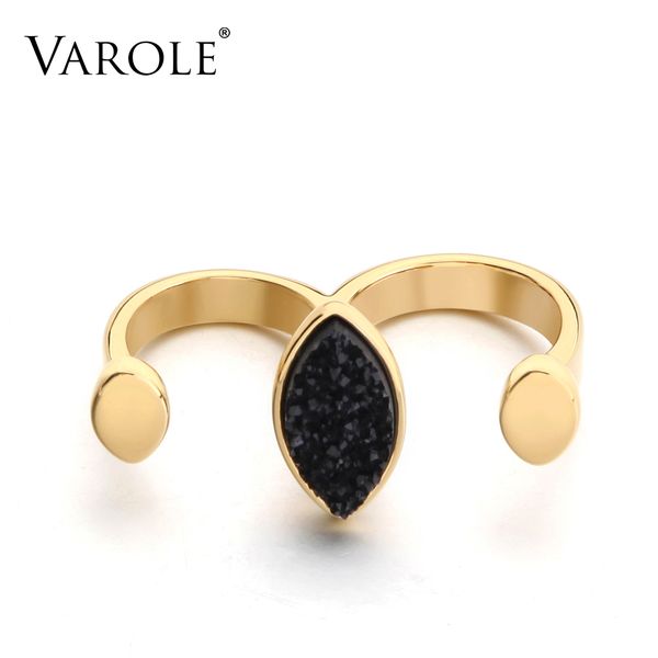 varole new arrival punk men's two fingers rings personality hip hop copper knuckles fashion ring for women jewelry
varole new arrival punk men's two fingers rings personality hip hop copper knuckles fashion ring for women jewelry