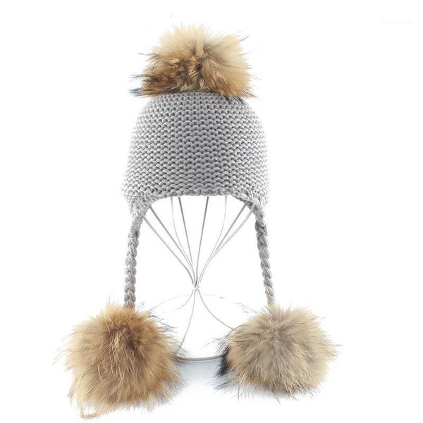 winter hat for kids real mink raccoon fur pompom hat children wool knitted girls boys cap baby earflap skullies beanies1
winter hat for kids real mink raccoon fur pompom hat children wool knitted girls boys cap baby earflap skullies beanies1