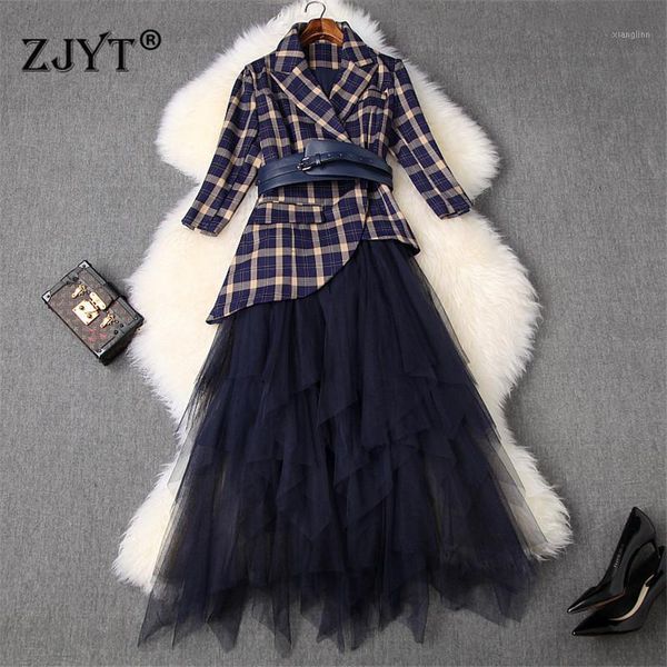 2020 new spring designers office lady skirt 2piece set women fashion retro plaid print blazer suit midi tulle skirt suit outfit1, White
2020 new spring designers office lady skirt 2piece set women fashion retro plaid print blazer suit midi tulle skirt suit outfit1, White