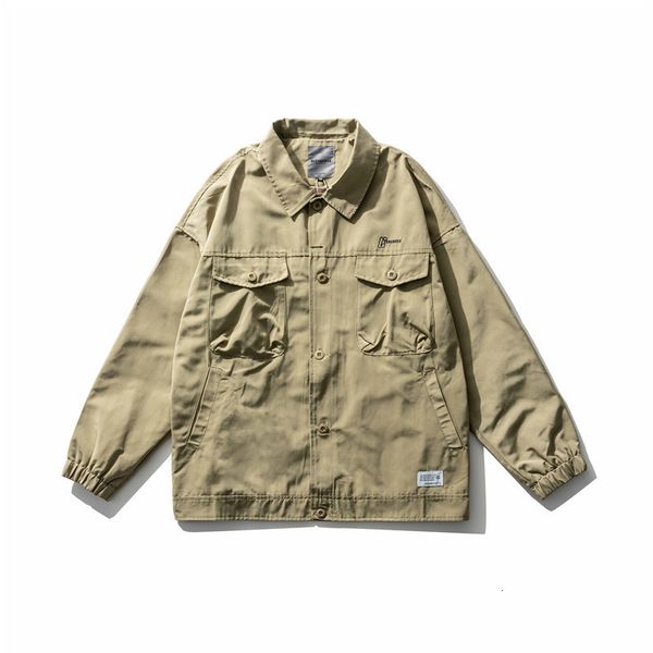 rhodeston 2021 spring new tooling solid color basic youth fashion brand jacket for men, Black;brown
rhodeston 2021 spring new tooling solid color basic youth fashion brand jacket for men, Black;brown