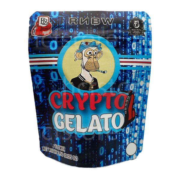 crypto gelato mylar bags 3.5g smell proof zip lock stand up pouch plastic packaging bag
crypto gelato mylar bags 3.5g smell proof zip lock stand up pouch plastic packaging bag