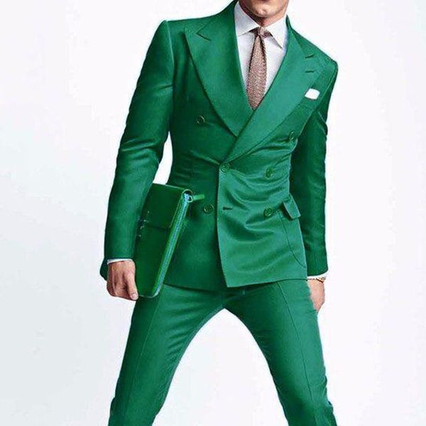 men's suits & blazers green slim fit prom men with double breasted peaked lapel custom 2 piece wedding tuxedo 2021 fashion clothes1, White;black
men's suits & blazers green slim fit prom men with double breasted peaked lapel custom 2 piece wedding tuxedo 2021 fashion clothes1, White;black