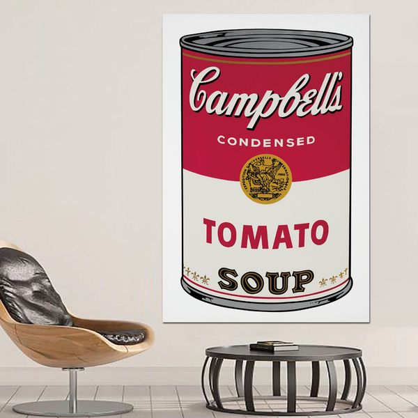 pop print painting andy warhol tomato soup abstract decorative picture wall art prints for living room unframed q1218
pop print painting andy warhol tomato soup abstract decorative picture wall art prints for living room unframed q1218
