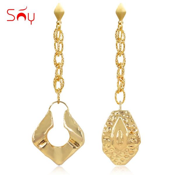 sunny jewelry long drop dangle women's earrings copper geometric fashion trendy for party wedding daily wear gift, Silver
sunny jewelry long drop dangle women's earrings copper geometric fashion trendy for party wedding daily wear gift, Silver
