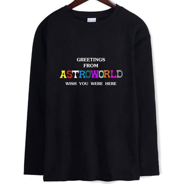 travis scotts astroworld letter print long sleeved t-shirt men women crew neck tshirt casual fashion sweater hoodie lovers sweatshirt top, White;black
travis scotts astroworld letter print long sleeved t-shirt men women crew neck tshirt casual fashion sweater hoodie lovers sweatshirt top, White;black