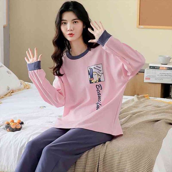 womens pajamas the spring and autumn style long-sleeved cotton can wear in the fall outside leisurewear can go leisure summ, Black;red
womens pajamas the spring and autumn style long-sleeved cotton can wear in the fall outside leisurewear can go leisure summ, Black;red