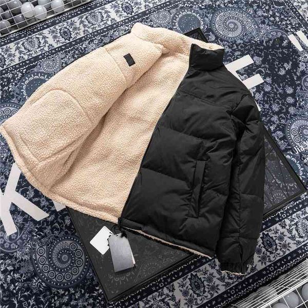 jackets men's mens stylist coat letter printing cotton winter men women reversible overcoat fleece jacket size m-2xl jk2109 m8xy, Black;brown
jackets men's mens stylist coat letter printing cotton winter men women reversible overcoat fleece jacket size m-2xl jk2109 m8xy, Black;brown