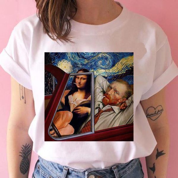 мона лиза ван гог футболка женщины смешные grunge tshirt spoof личность harajuku 90s женский ulzzang футболка tee tee, White
мона лиза ван гог футболка женщины смешные grunge tshirt spoof личность harajuku 90s женский ulzzang футболка tee tee, White