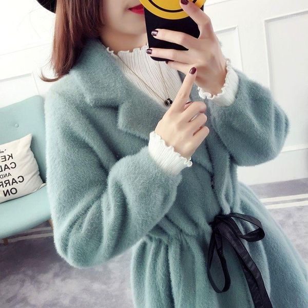 no lint imitation mink velvet cardigan coat knitted sweater 2020 autumn new mid-length belt coat female winter1, Black
no lint imitation mink velvet cardigan coat knitted sweater 2020 autumn new mid-length belt coat female winter1, Black