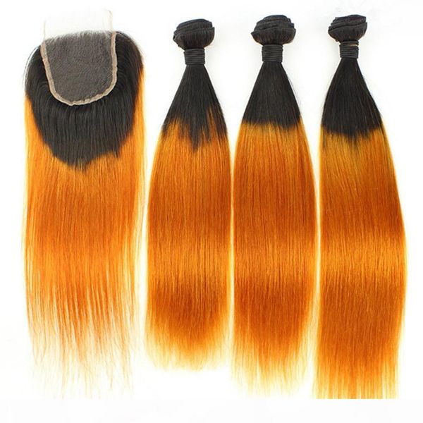 ombre orange straight brazilian human hair 3bundles with closure 4pcs lot #1b orange ombre human hair weave wefts with 4x4 lace closure, Black;brown
ombre orange straight brazilian human hair 3bundles with closure 4pcs lot #1b orange ombre human hair weave wefts with 4x4 lace closure, Black;brown