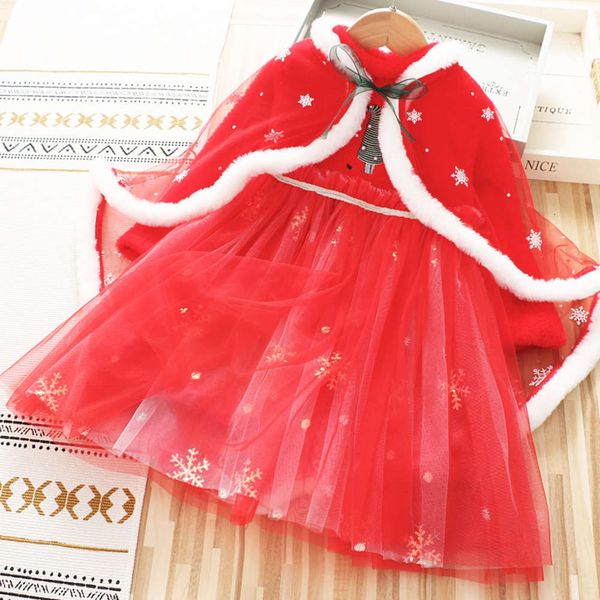 cape christmas snowflake new princs drs year's girl's long sve thickened gauze skirt nkbtqld2, Red;yellow
cape christmas snowflake new princs drs year's girl's long sve thickened gauze skirt nkbtqld2, Red;yellow