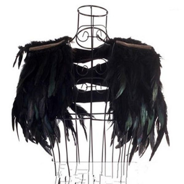 2020 female singer performance costume black feather shawl vest jazz nightclub outfit festival accessories stage costume 17651, Black;red
2020 female singer performance costume black feather shawl vest jazz nightclub outfit festival accessories stage costume 17651, Black;red