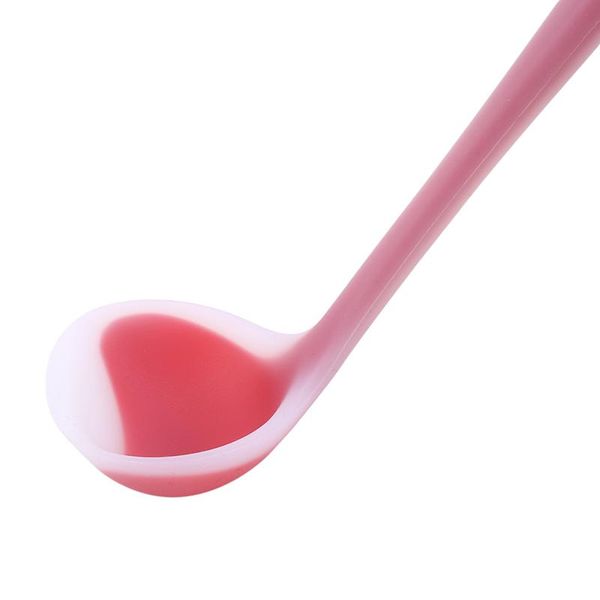 spoons nonstick translucent silicone spoon high-temperature anti handle soup kitchen tablewares
spoons nonstick translucent silicone spoon high-temperature anti handle soup kitchen tablewares