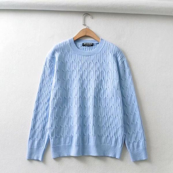 fashion loose and lazy style cable-knit pullover mid-length sweatera12-1637, White;black
fashion loose and lazy style cable-knit pullover mid-length sweatera12-1637, White;black
