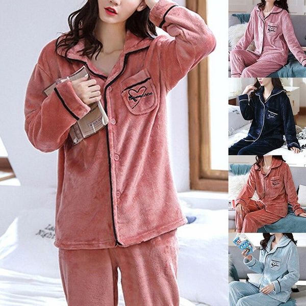 women's tracksuits fleece women pyjamas sets autumn winter warm thick velvet sleepwear pajamas set homewear nightie two piece pajama su, Gray
women's tracksuits fleece women pyjamas sets autumn winter warm thick velvet sleepwear pajamas set homewear nightie two piece pajama su, Gray