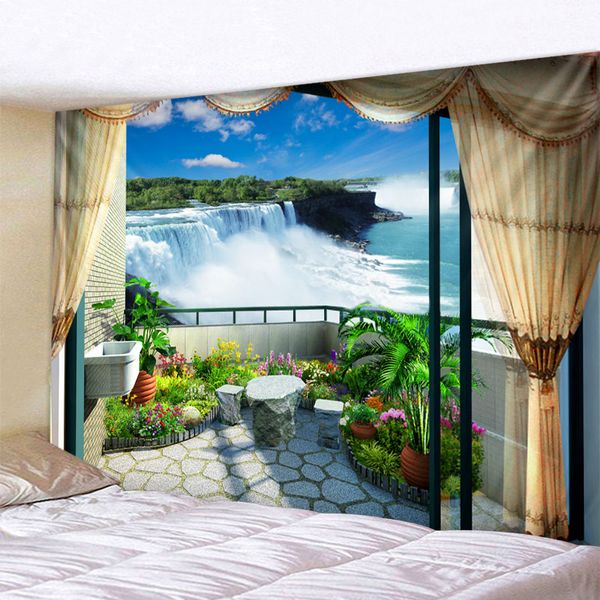 waterfall on the balcony printed large wall tapestry hippie wall hanging bohemian wall tapestries mandala art decor
waterfall on the balcony printed large wall tapestry hippie wall hanging bohemian wall tapestries mandala art decor