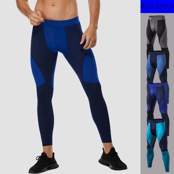 running pants men's tights compression football training baselayer underwear trousers, Black;blue
running pants men's tights compression football training baselayer underwear trousers, Black;blue