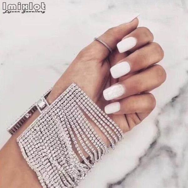 link, chain europe chic claw chains wide bracelets & bangles fashion multilayer shinning rhinestone for women girls gift, Black
link, chain europe chic claw chains wide bracelets & bangles fashion multilayer shinning rhinestone for women girls gift, Black