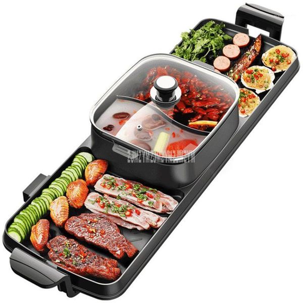 89x26cm 2200w 2in1 electric multi cooker barbecue pan pot cooker electric bbq griddle non-stick stir-fry ot baking plate1
89x26cm 2200w 2in1 electric multi cooker barbecue pan pot cooker electric bbq griddle non-stick stir-fry ot baking plate1