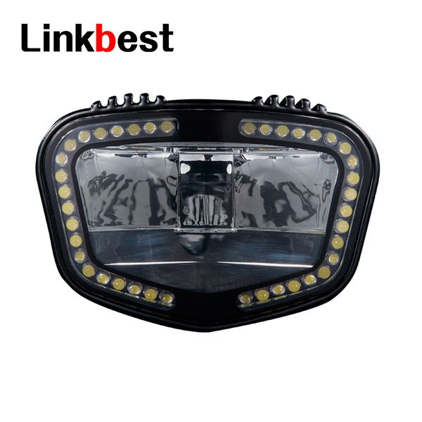 link2000 lumen ebike light, day running light, powered by 49leds, high beam and low beam for ebike/pedelecs 12v-58v 201125
link2000 lumen ebike light, day running light, powered by 49leds, high beam and low beam for ebike/pedelecs 12v-58v 201125
