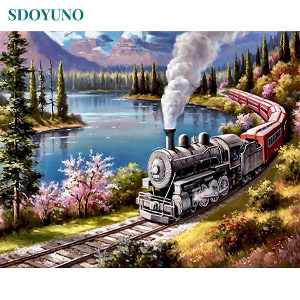 sdoyuno diy painting by numbers kits train 60x75cm coloring by numbers on canvas landscape frameless digital hand painting
sdoyuno diy painting by numbers kits train 60x75cm coloring by numbers on canvas landscape frameless digital hand painting