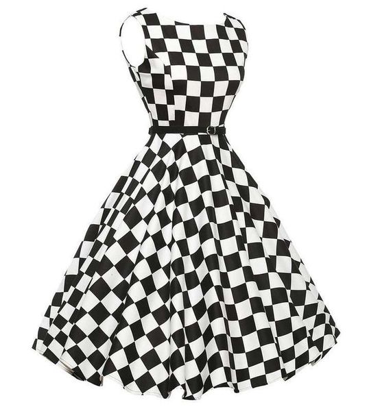 style pattern waist closing large swing skirt sleeveless dress with belt, Black;gray
style pattern waist closing large swing skirt sleeveless dress with belt, Black;gray