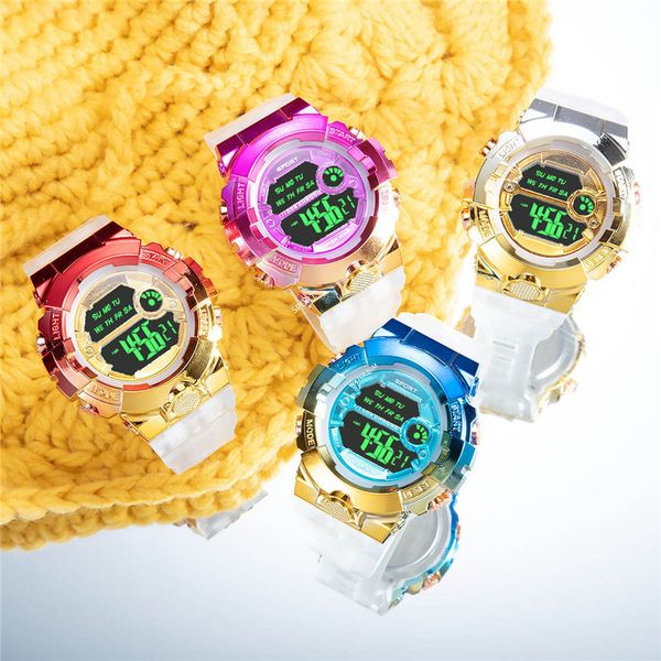 children led electronic digital watch swatch clock kids sport watches waterproof wristwatch for boys girls, Blue
children led electronic digital watch swatch clock kids sport watches waterproof wristwatch for boys girls, Blue