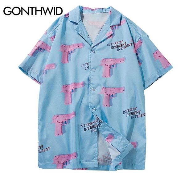 gonthwid pistol gun print aloha hawaii beach shirts mens summer casual short sleeve streetwear hawaiian shirt fashion y200408, White;black
gonthwid pistol gun print aloha hawaii beach shirts mens summer casual short sleeve streetwear hawaiian shirt fashion y200408, White;black