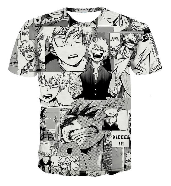 my hero academia men short sleeve t shirt anime bakugo katsuki funny tshirt homme s-4xl hip hop clothing support wholesale, White;black
my hero academia men short sleeve t shirt anime bakugo katsuki funny tshirt homme s-4xl hip hop clothing support wholesale, White;black