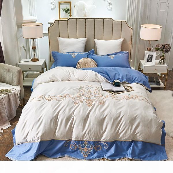 elegant embroidery bedlinen bedding set king size bed linen 600tc egyptian cotton duvet cover bed sheet set pillowcases
elegant embroidery bedlinen bedding set king size bed linen 600tc egyptian cotton duvet cover bed sheet set pillowcases