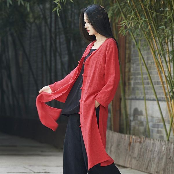 original plus size cotton linen full sleeve sunscreen vintage tai chi clothing coat solid colors cardigan loose jacket gown1, Tan;black
original plus size cotton linen full sleeve sunscreen vintage tai chi clothing coat solid colors cardigan loose jacket gown1, Tan;black