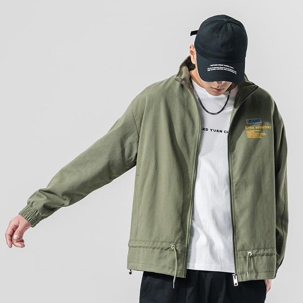 new spring autumn mens jacket fashion casual fit solid color zipper wear way with good quality factory price, Black;brown
new spring autumn mens jacket fashion casual fit solid color zipper wear way with good quality factory price, Black;brown