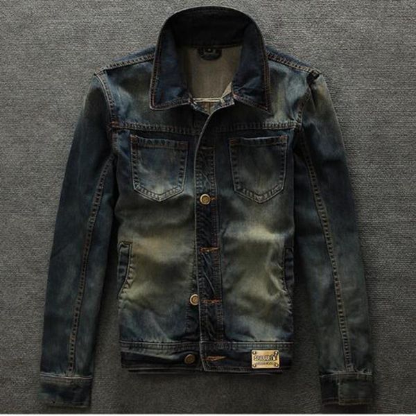 metal jacket popular decoration shipping men's denim casual denim slim clothing new seabar coat/s-xxl brand lfoxq, Black
metal jacket popular decoration shipping men's denim casual denim slim clothing new seabar coat/s-xxl brand lfoxq, Black