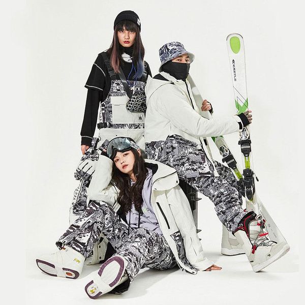 women men ski suit winter outdoor warm windproof waterproof ski jacket and overalls pants snowboard suits breathable set
women men ski suit winter outdoor warm windproof waterproof ski jacket and overalls pants snowboard suits breathable set