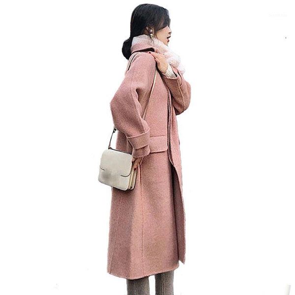 2020 spring autumn women's wool coat new fashion long woolen coat slim type female winter wool jackets female outerwear1, Black
2020 spring autumn women's wool coat new fashion long woolen coat slim type female winter wool jackets female outerwear1, Black