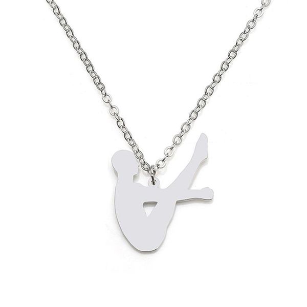 elfin 2021 trendy stainless steel diving necklace diving pendant necklace women fashion sport jewellery gift, Silver
elfin 2021 trendy stainless steel diving necklace diving pendant necklace women fashion sport jewellery gift, Silver