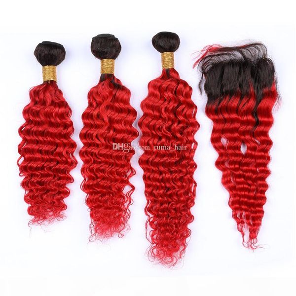 red human hair weaves with lace closure ombre hair deep wave lace closure with bundles 1b red dark roots hair weaves with closure, Black;brown
red human hair weaves with lace closure ombre hair deep wave lace closure with bundles 1b red dark roots hair weaves with closure, Black;brown