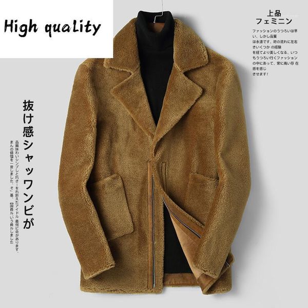 winter autumn real fur coat men sheep shearling jacket 100% wool genuine fur coats short casual1, Black
winter autumn real fur coat men sheep shearling jacket 100% wool genuine fur coats short casual1, Black