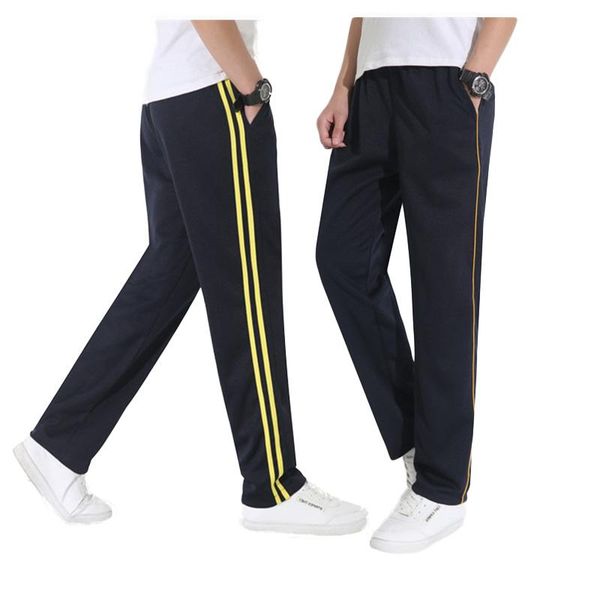 casual fashion spring loose straight trousers jogger men pants striped male sweatpants sportswear sweatpants men's pants, Black
casual fashion spring loose straight trousers jogger men pants striped male sweatpants sportswear sweatpants men's pants, Black