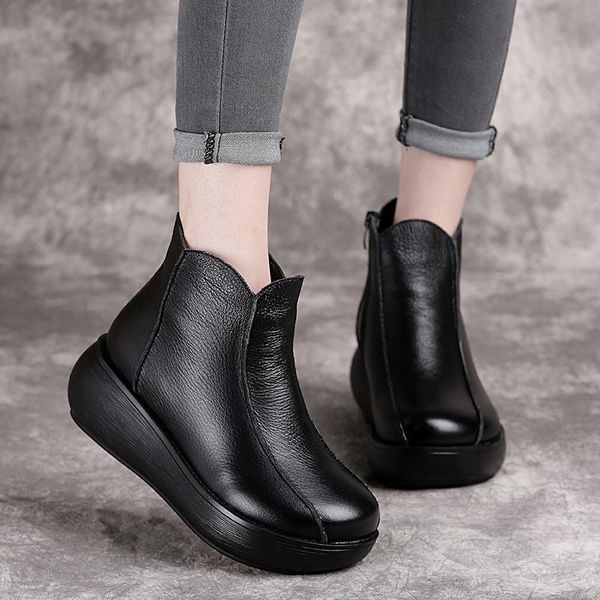 swonco genuine leather snow boots women platform shoes black 2020 leather ankle boots for women chunky heel boot velvet fur warm
swonco genuine leather snow boots women platform shoes black 2020 leather ankle boots for women chunky heel boot velvet fur warm