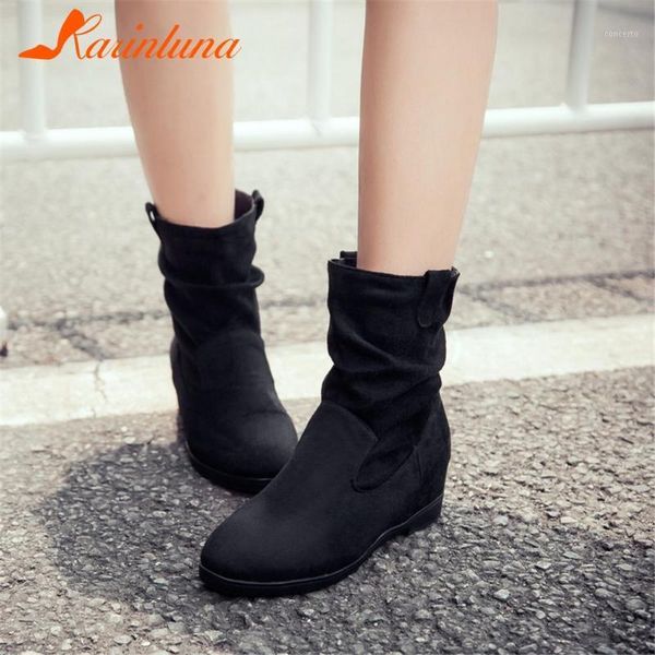 karin big size 33-43 female daily fashion short boots simple chunky heels pleated women's boots ankle casual shoes woman1, Black
karin big size 33-43 female daily fashion short boots simple chunky heels pleated women's boots ankle casual shoes woman1, Black