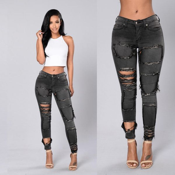 women jeans womens slim s designer feet pencil leggings pants biker cotton women jeans elastic thin clothing bottom hole clothes for cpfbk, Black
women jeans womens slim s designer feet pencil leggings pants biker cotton women jeans elastic thin clothing bottom hole clothes for cpfbk, Black