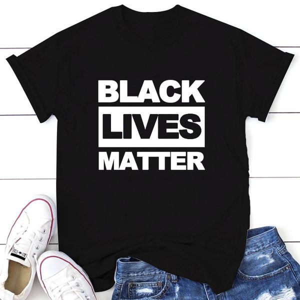 popular women's european and american printed black lives matter t-shirt women's short sleeve crew neck top, White
popular women's european and american printed black lives matter t-shirt women's short sleeve crew neck top, White